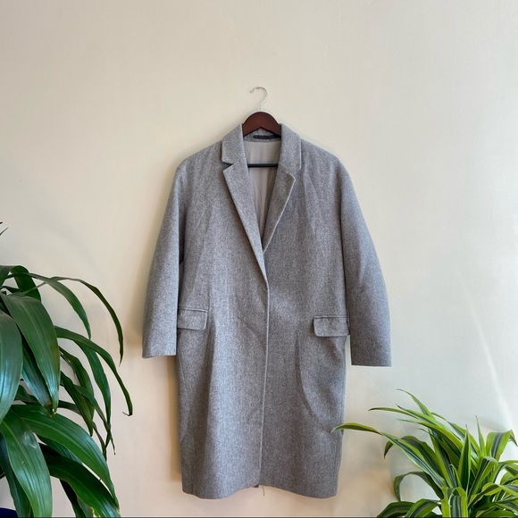 AllSaints Wool Coat - Picture 2 of 5
